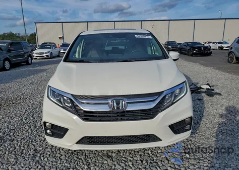 2018 Honda Odyssey Exl из США, поврежденный, VIN 5FNRL6H71JB018223